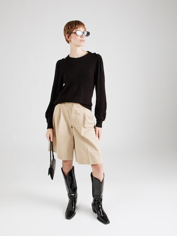 JDY Sweater 'JDYELANORA' in Black