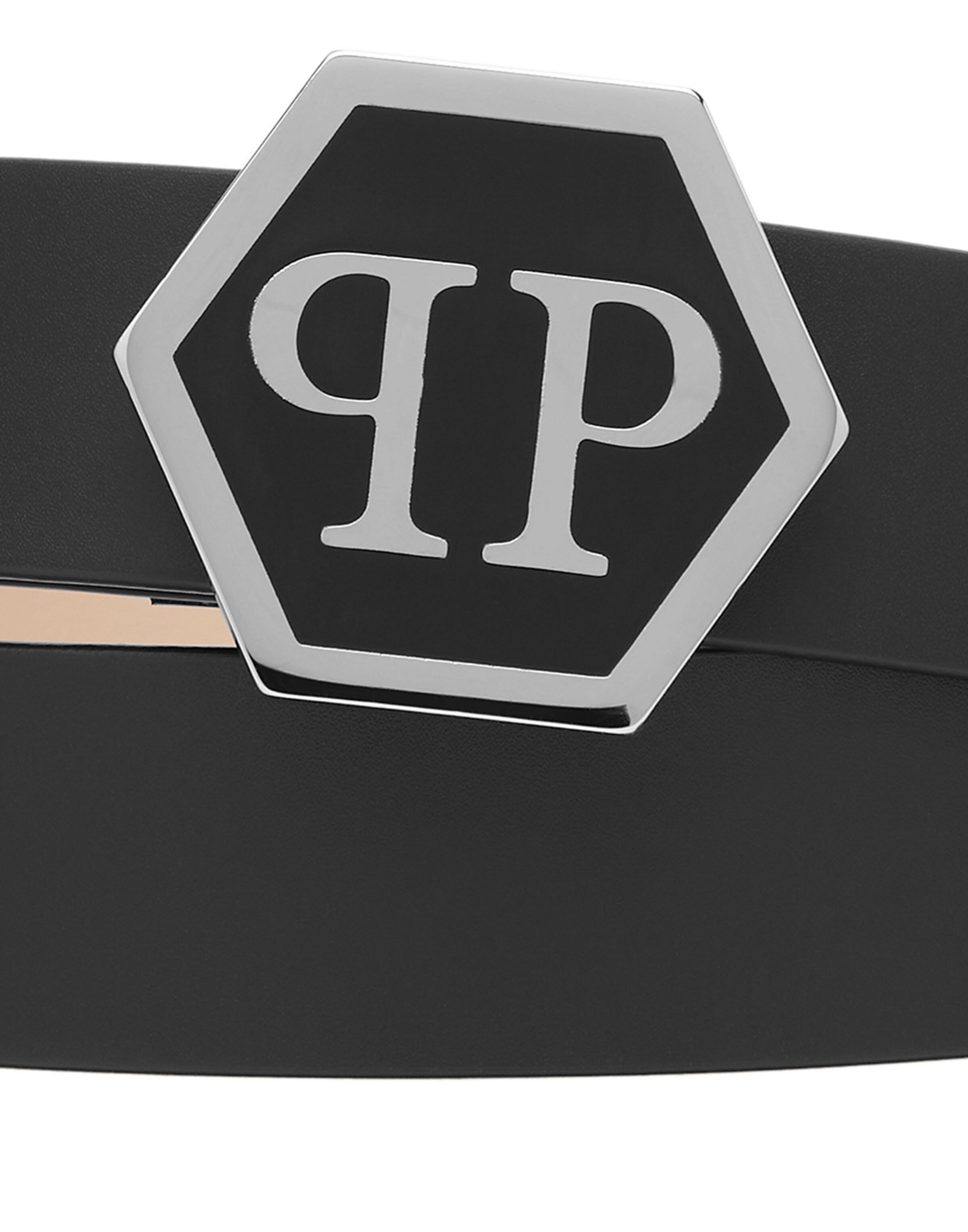 Philipp Plein - Cinturón en negro