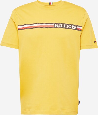 TOMMY HILFIGER Тениска в морскосиньо / жълто / червено / бяло, Преглед на продукта