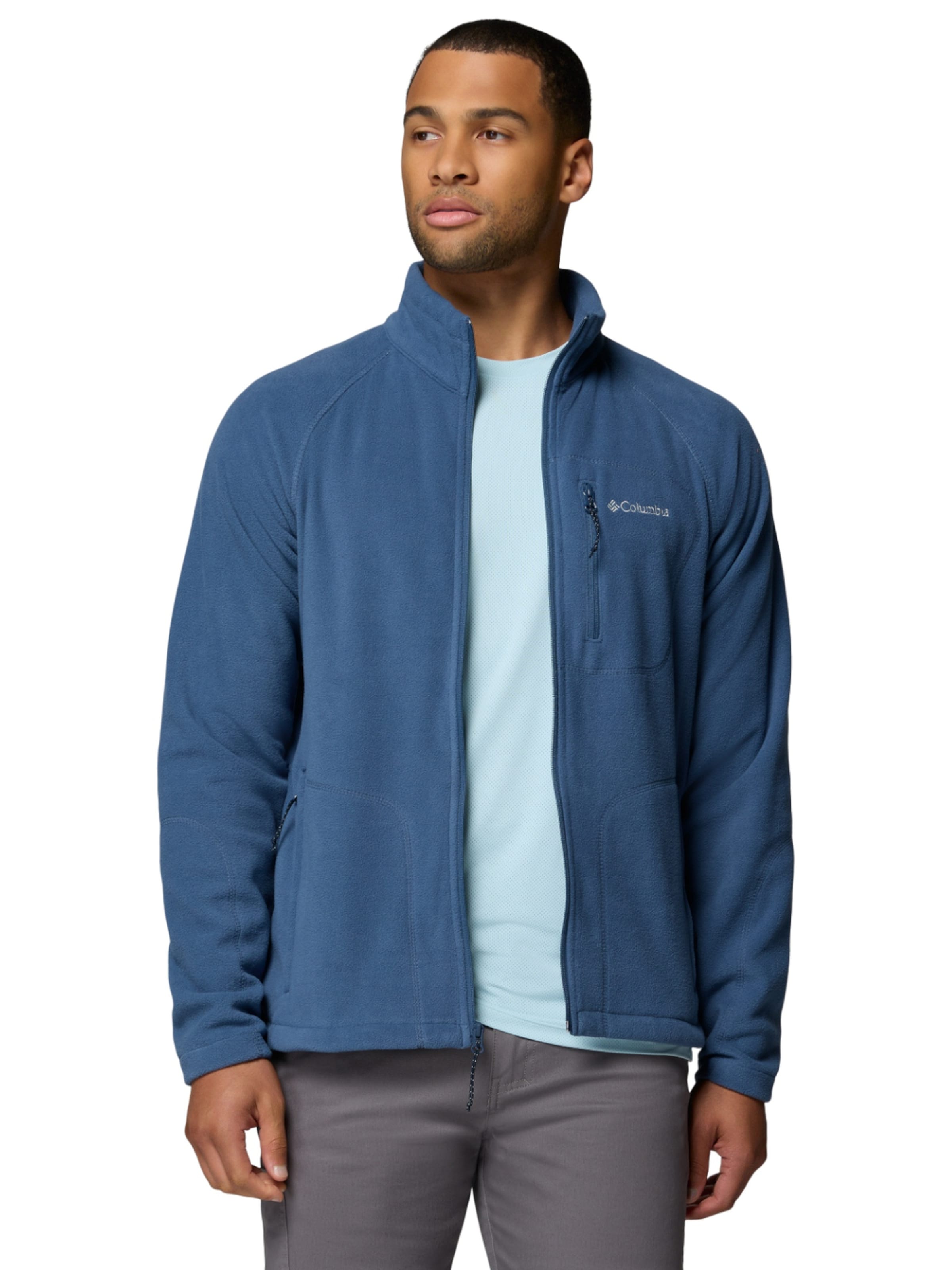 COLUMBIA Fleece Jacket 'Columbia Fast Trek II Full Zip Fleece' in L in Dark blue, Item view