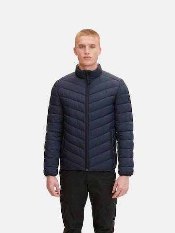 TOM TAILOR Between-Season Jacket in Blue: front