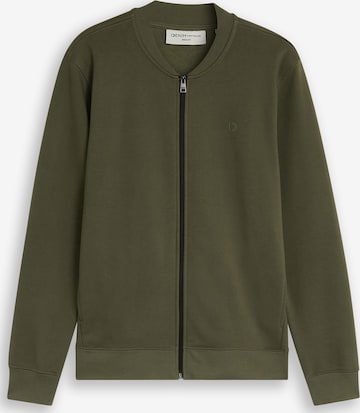 TOM TAILOR DENIM Sweatjacka i grön: framsida