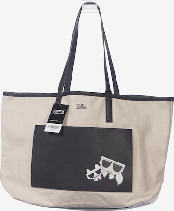 Karl Lagerfeld Handtasche gross One Size in Beige: Vorderseite