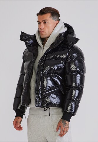 SikSilk Jacke in Schwarz