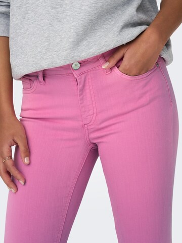 Slimfit Pantaloni 'BLUSH' de la ONLY pe roz