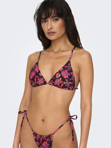 ONLY Triangel Bikinioverdel 'Carrie' i pink: forside