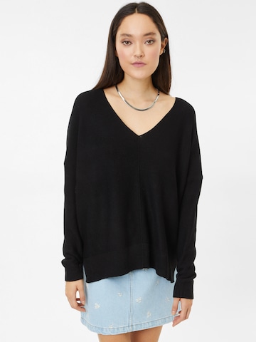 Pull-over 'CLARA' ONLY en noir : devant