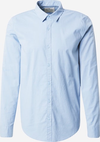 HOLLISTER Regular fit Button Up Shirt 'EMEA' in Blue: front