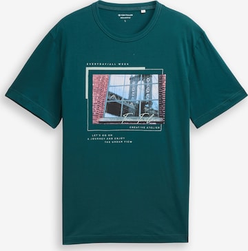 TOM TAILOR - Camiseta en verde: frente