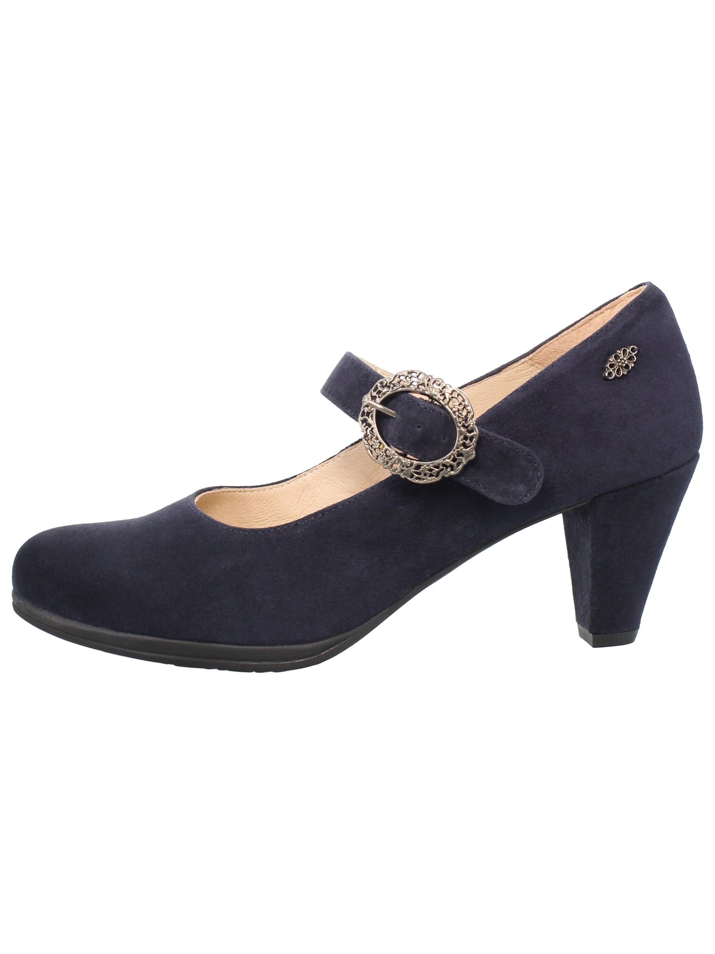 XAVER LUIS Schuhmanufaktur Pumps 'Rosi' in Blue: front