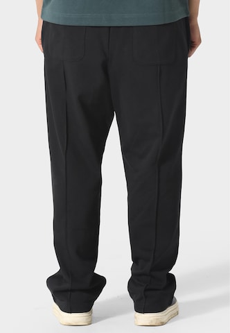Pas De Monaco Loose fit Trousers 'Broderie' in Black
