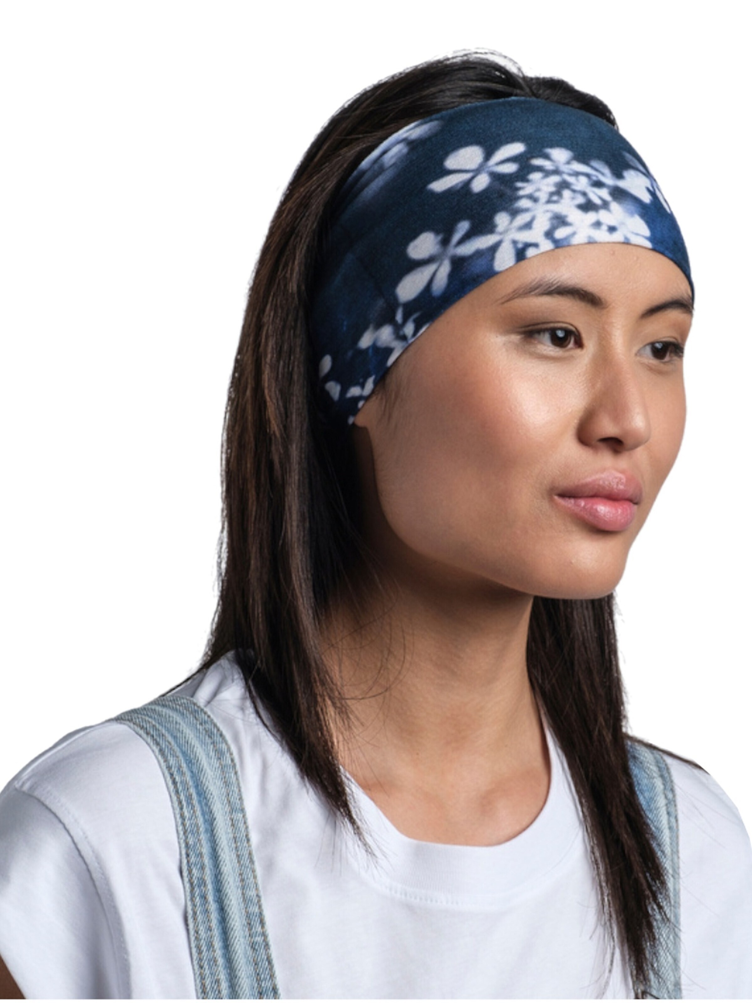 BUFF Sporthoofdband 'Buff CoolNet UV Ellipse' in Blauw