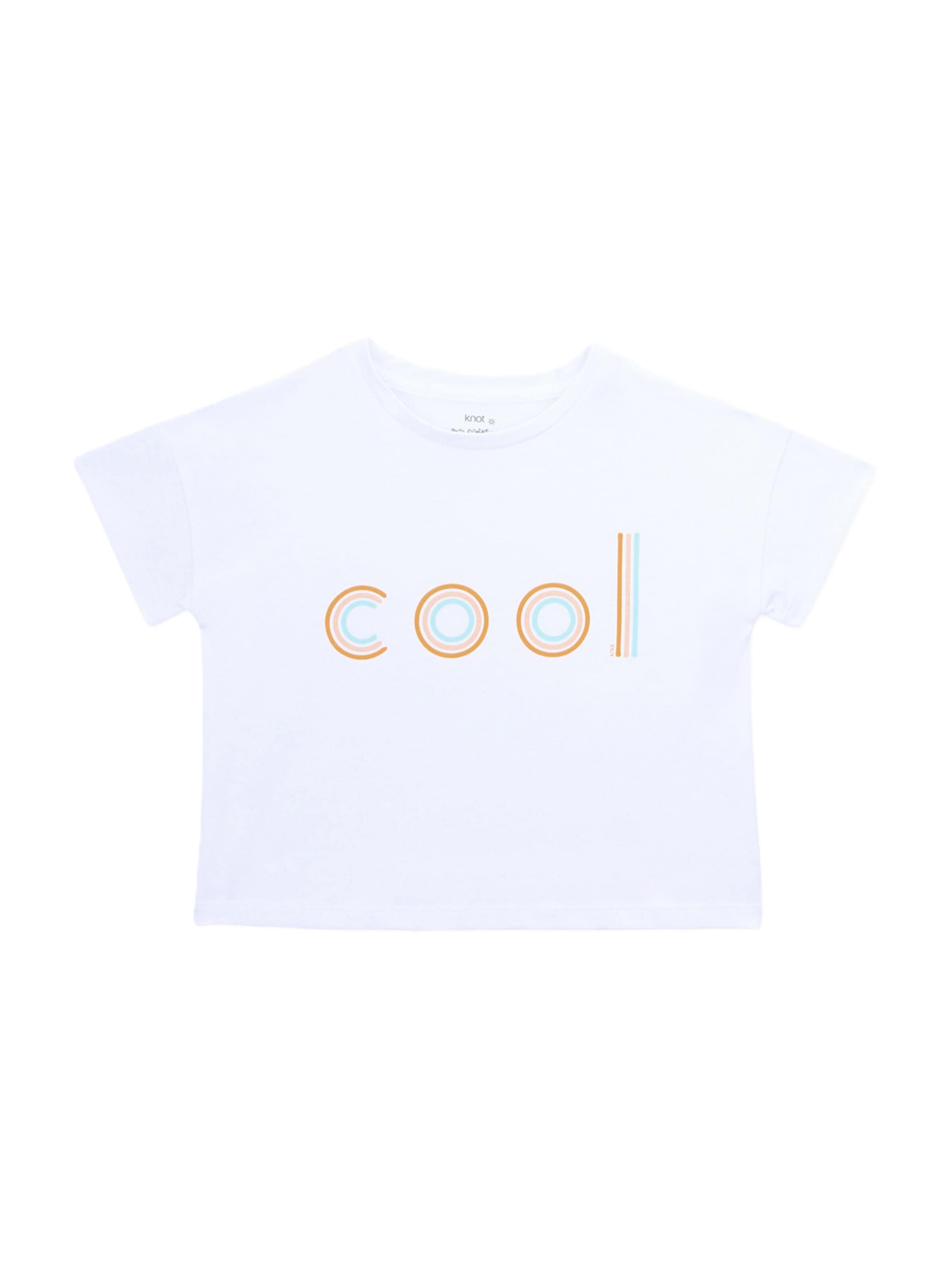 KNOT T-Shirt in Weiß: Vorderseite