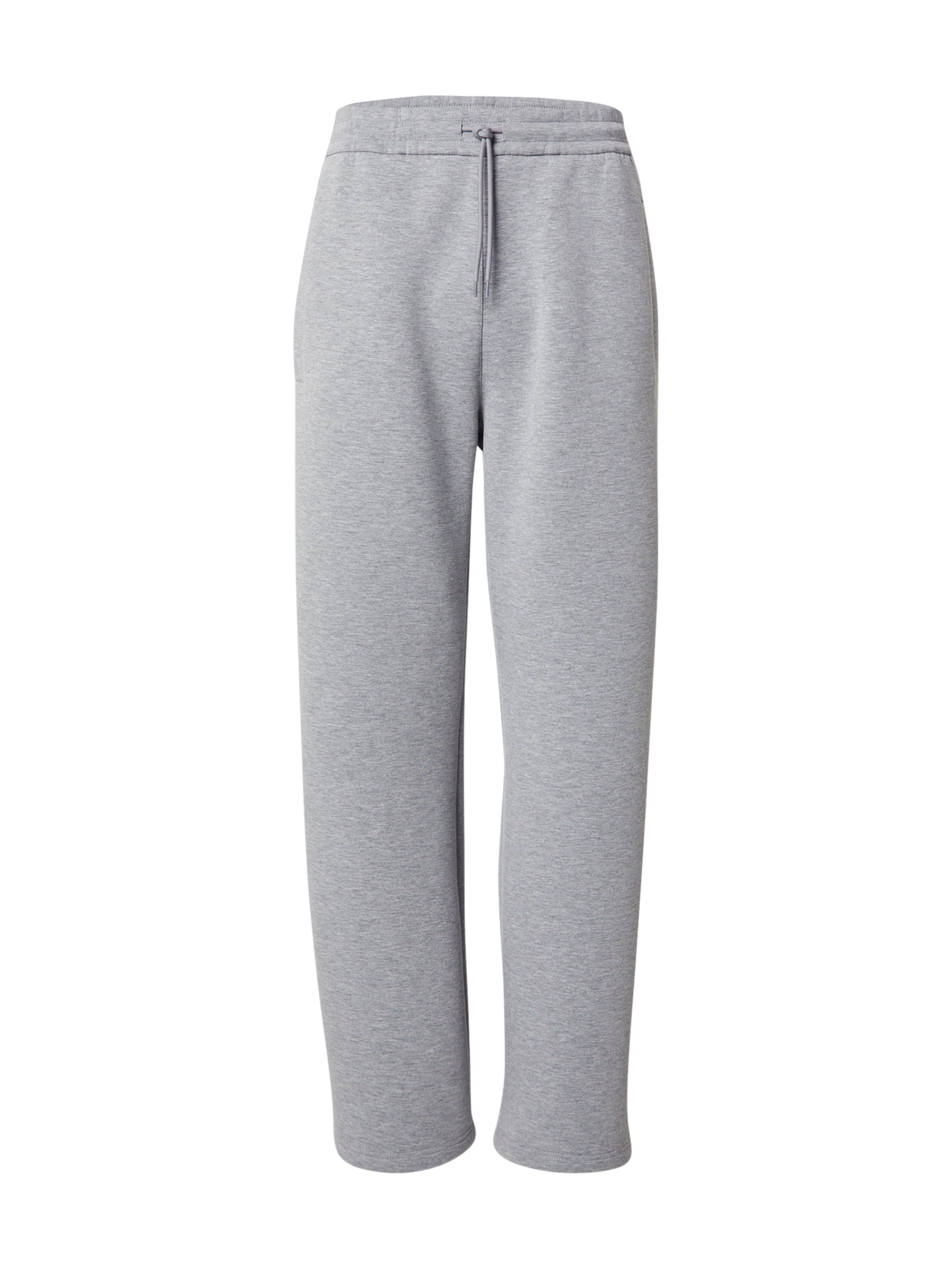 WEEKDAY Loosefit Παντελόνι σε γκρι: μπροστά