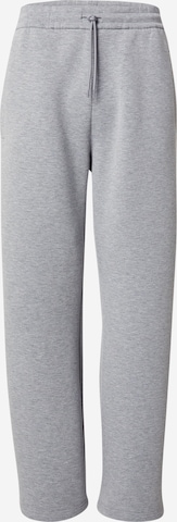 WEEKDAYLoosefit Hlače - siva boja: prednji dio