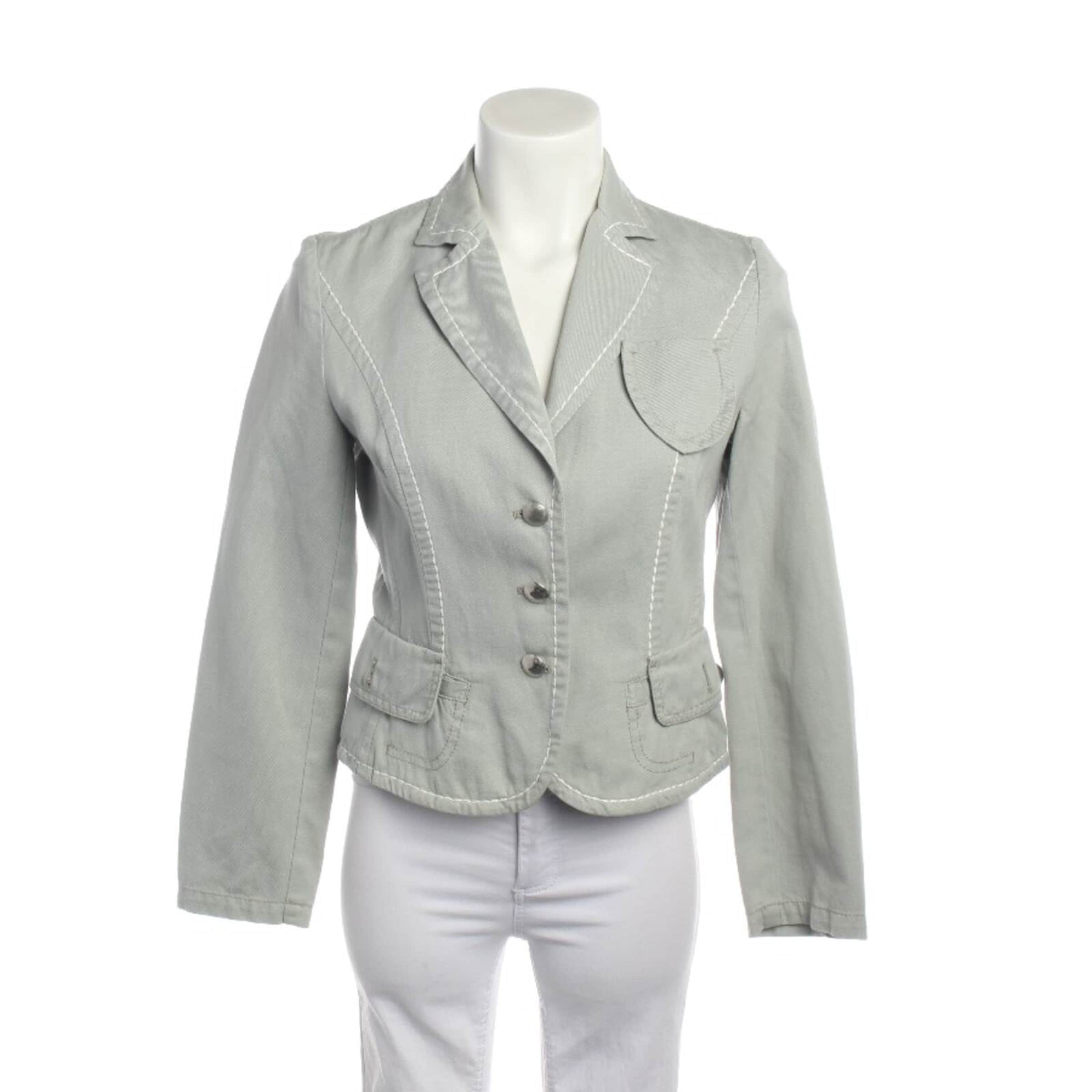 Marc Cain Blazer in S in Grey: front