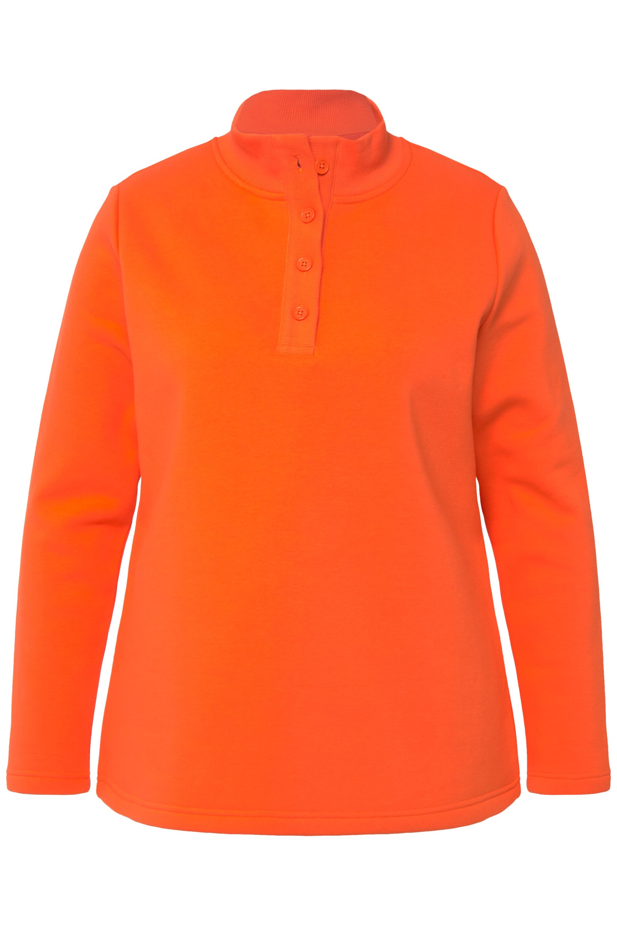 Sweat-shirt Ulla Popken en orange : devant