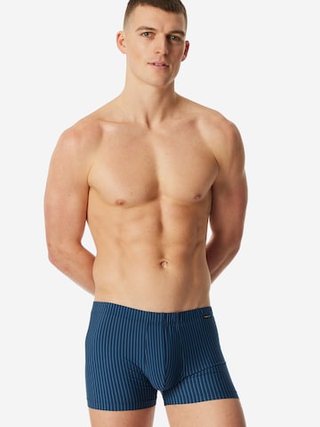 SCHIESSER Boxershorts 'Pure Micro' in Blauw: voorkant
