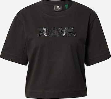 G-Star RAW Póló - fekete: elől