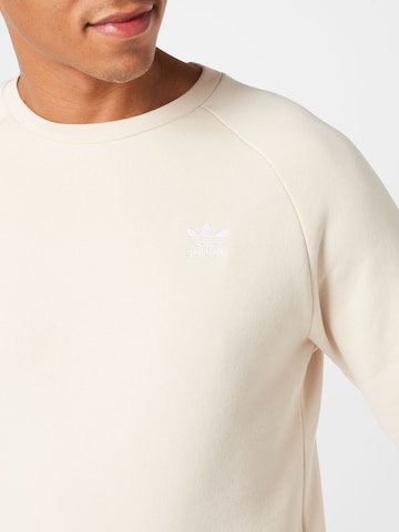 ADIDAS ORIGINALS Regular Fit Sweatshirt 'Adicolor Essentials Trefoil' i hvid