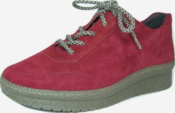 SEMLER Lace-Up Shoes in Red: front