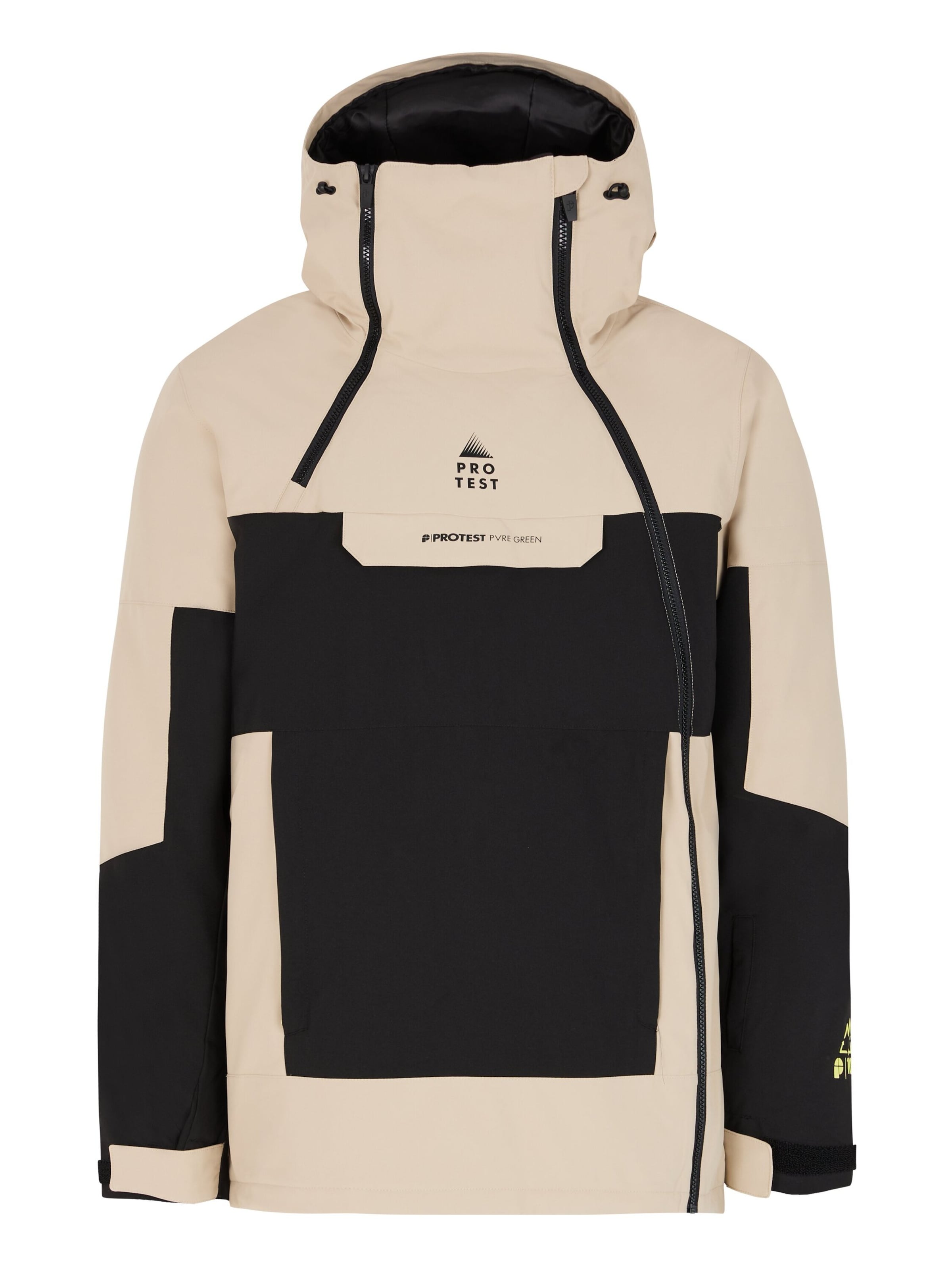 PROTEST Sportjacke 'PRTDAZZLE'‌‌‌‌‌‌‌‌‌ in Braun: Vorderseite