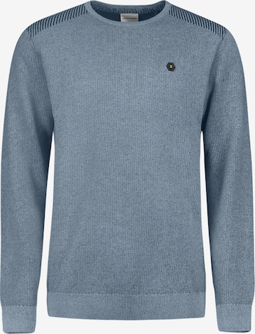 No Excess Pullover in Blau: Vorderseite