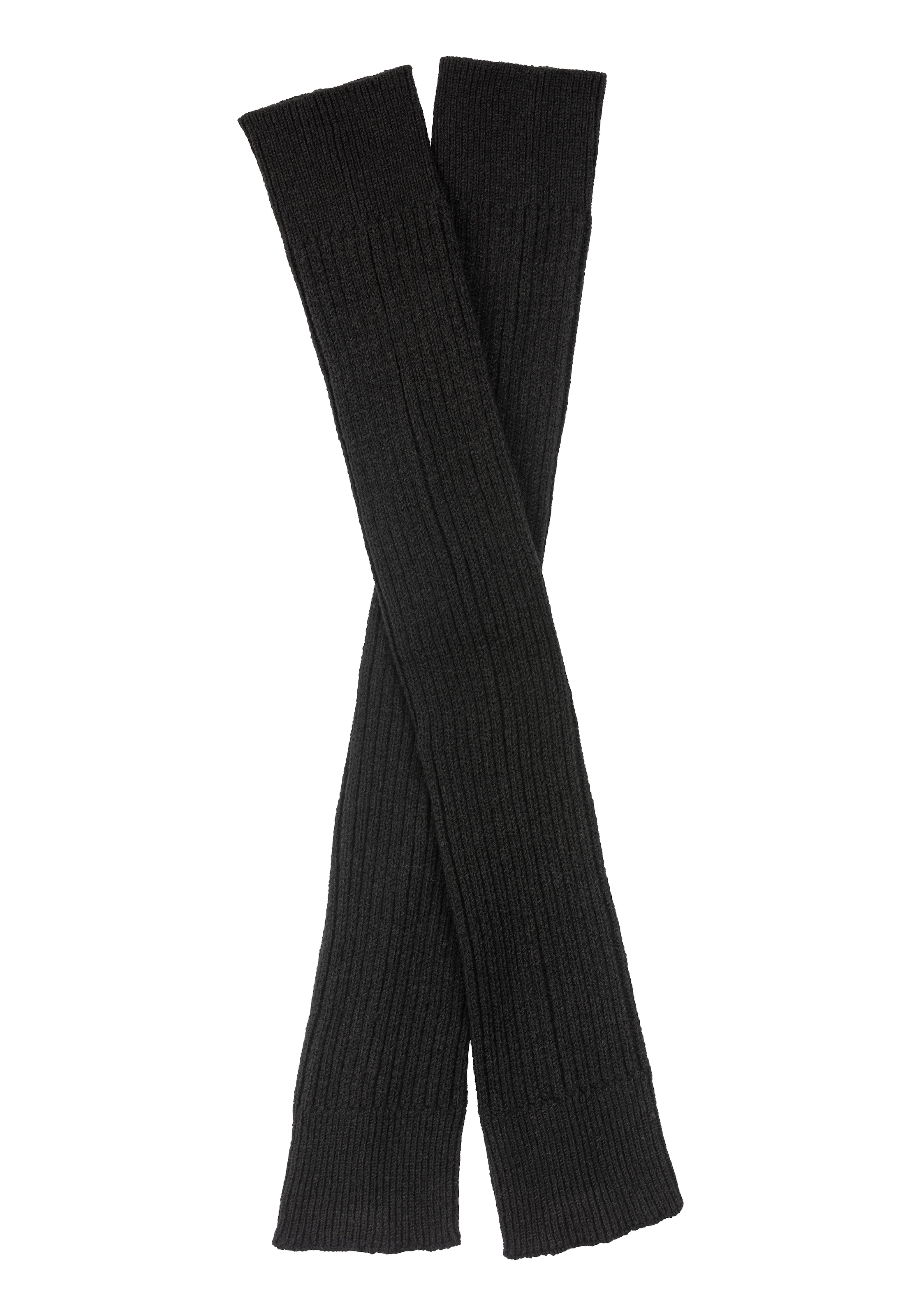 LAVANA Overknee Strümpfe in Schwarz: Vorderseite