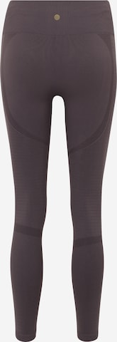 Skinny Pantalon de sport 'Nagar' Athlecia en gris