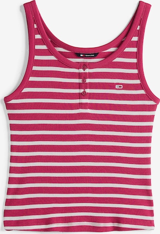 Tommy Jeans Top in Rot: Vorderseite