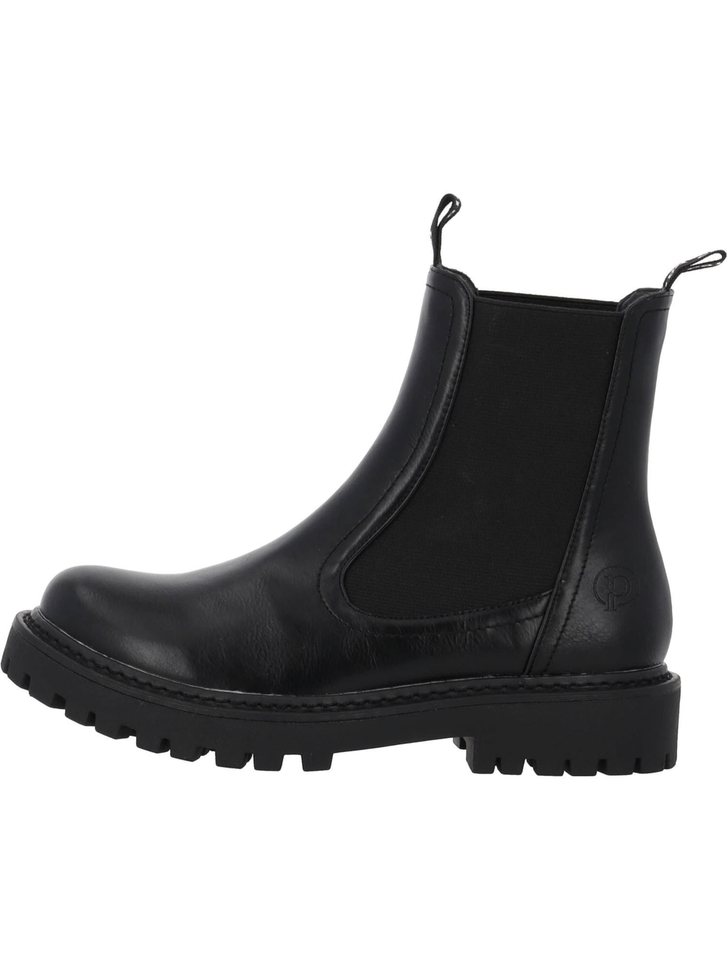 Palado Chelsea Boots 'Dedej' in Schwarz