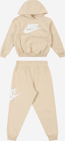 Nike Sportswear Joggingdragt i beige: forside