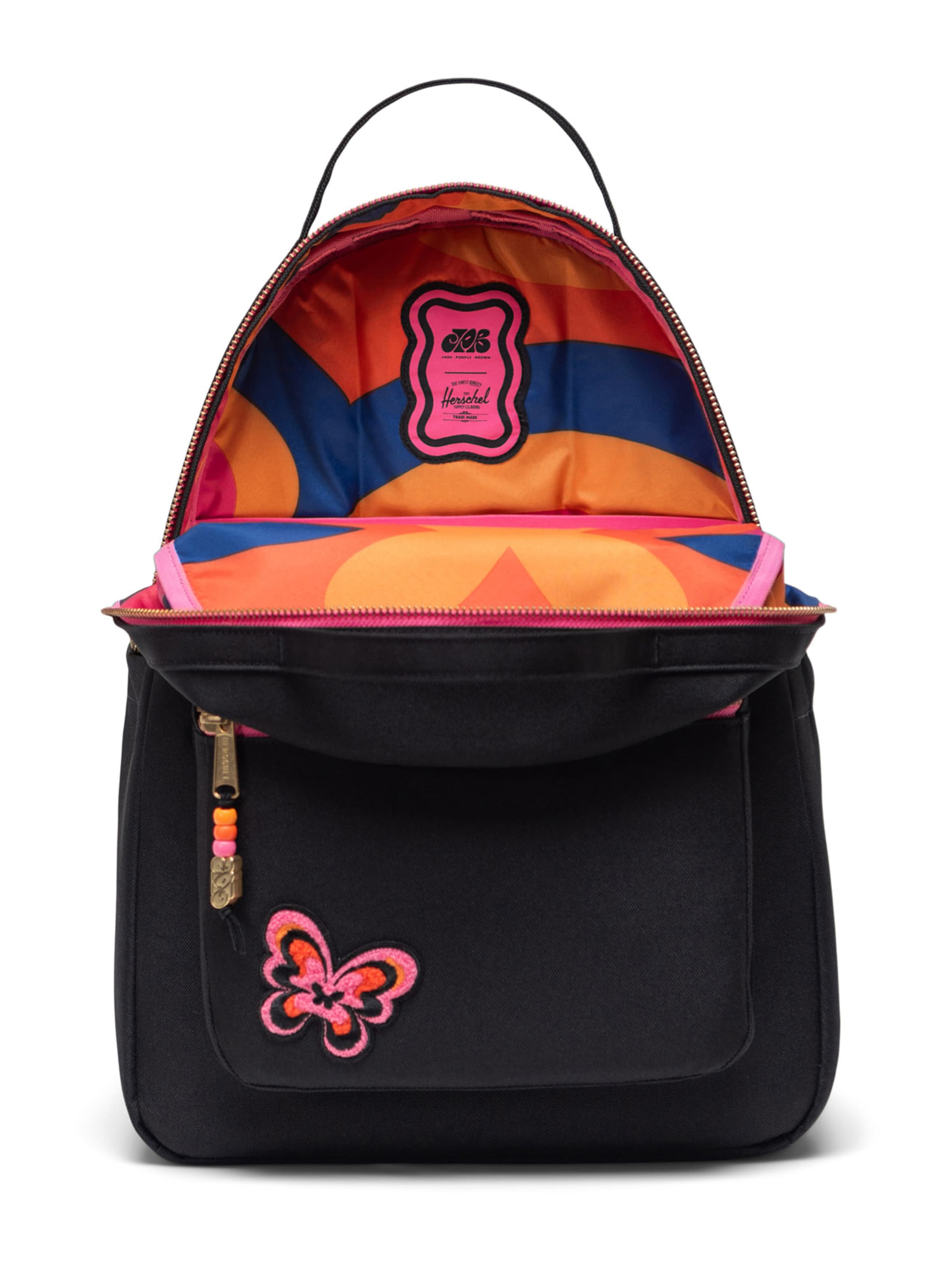 Herschel - Mochila 'Nova' em preto: topo