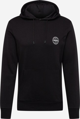 Sweat-shirt 'Shark' JACK & JONES en noir : devant