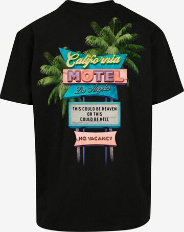 MT Upscale Shirt 'California Motel' in Black