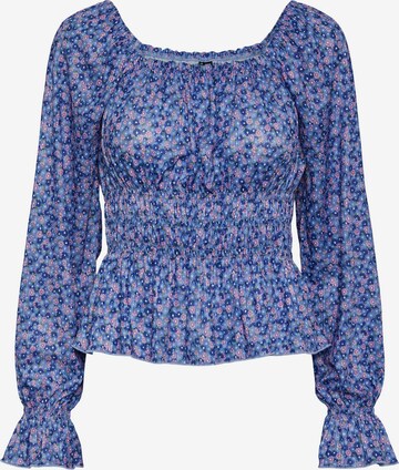PIECES Blouse 'GWENO' in Blue: front