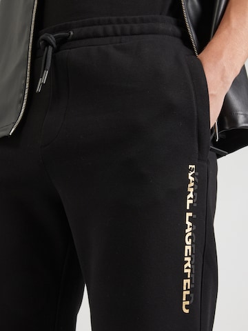 Tapered Pantaloni di Karl Lagerfeld in nero