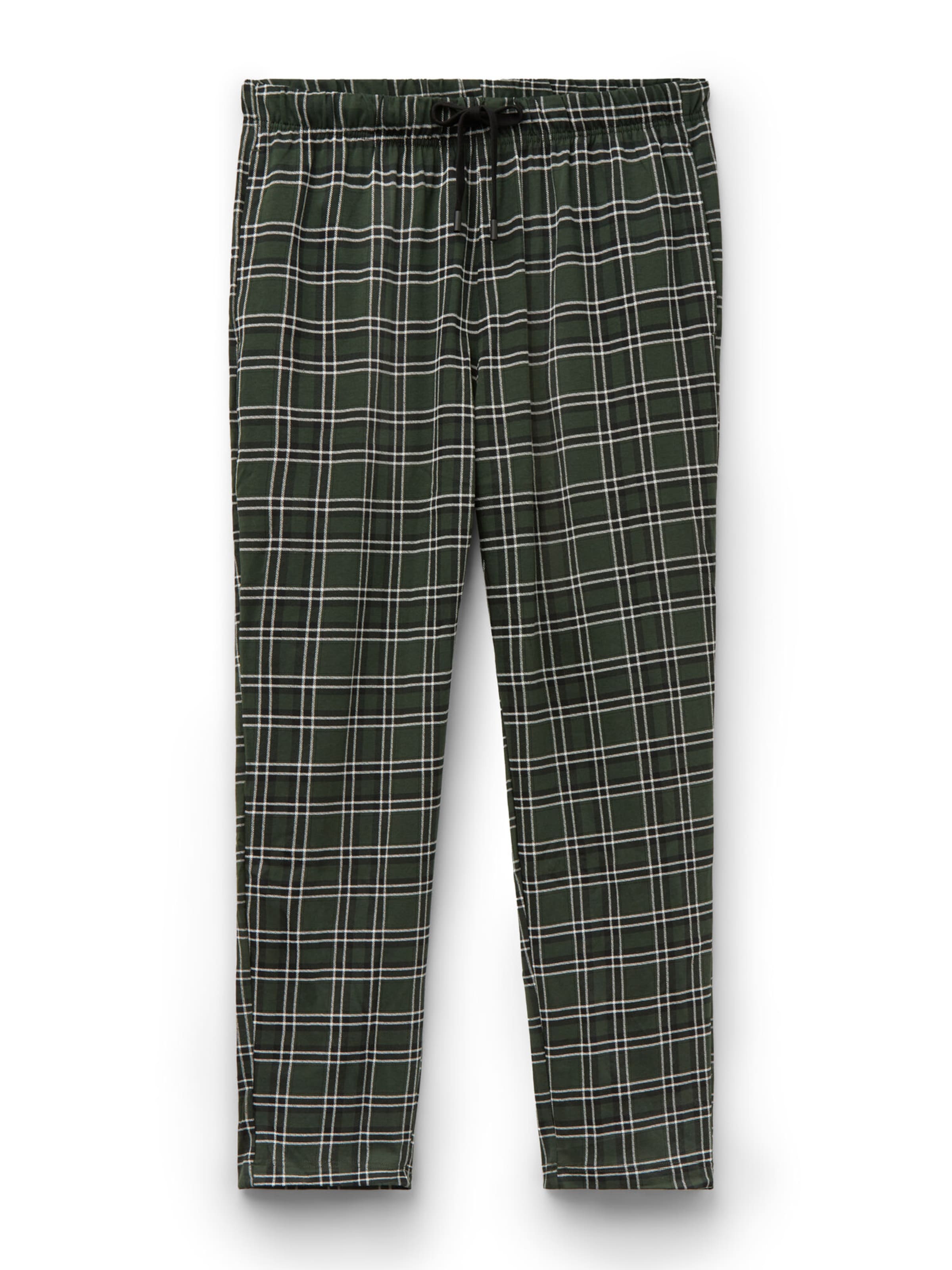 IUMAN Intimissimi Uomo Pajama Pants in Green: front