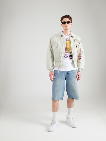 NEW ERA T-shirt 'NBA LOSLAK' i vit