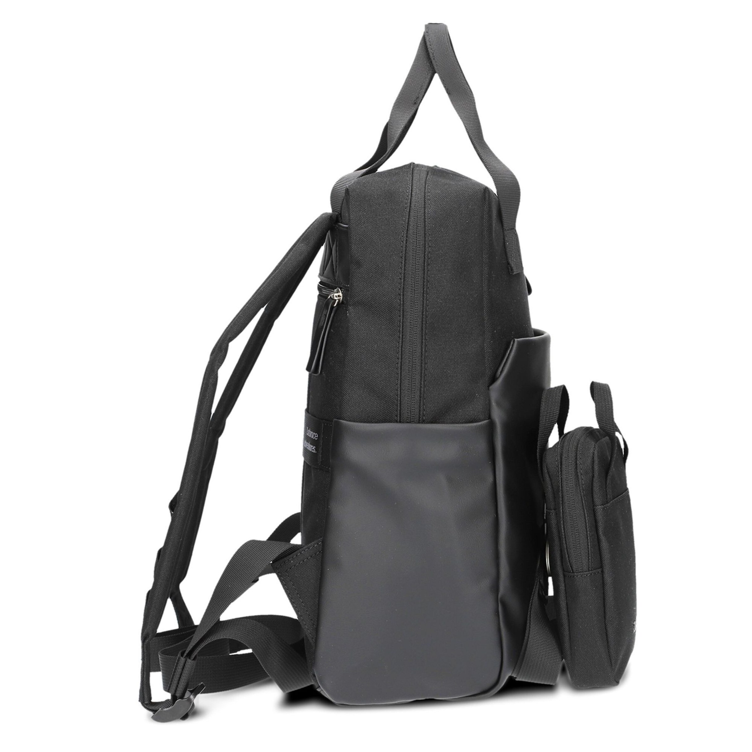 ZWEI Rucksack 'Lou' in Schwarz