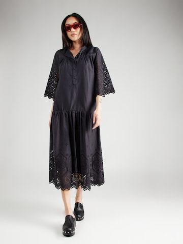 Robe 'Timor' Lollys Laundry en noir : devant