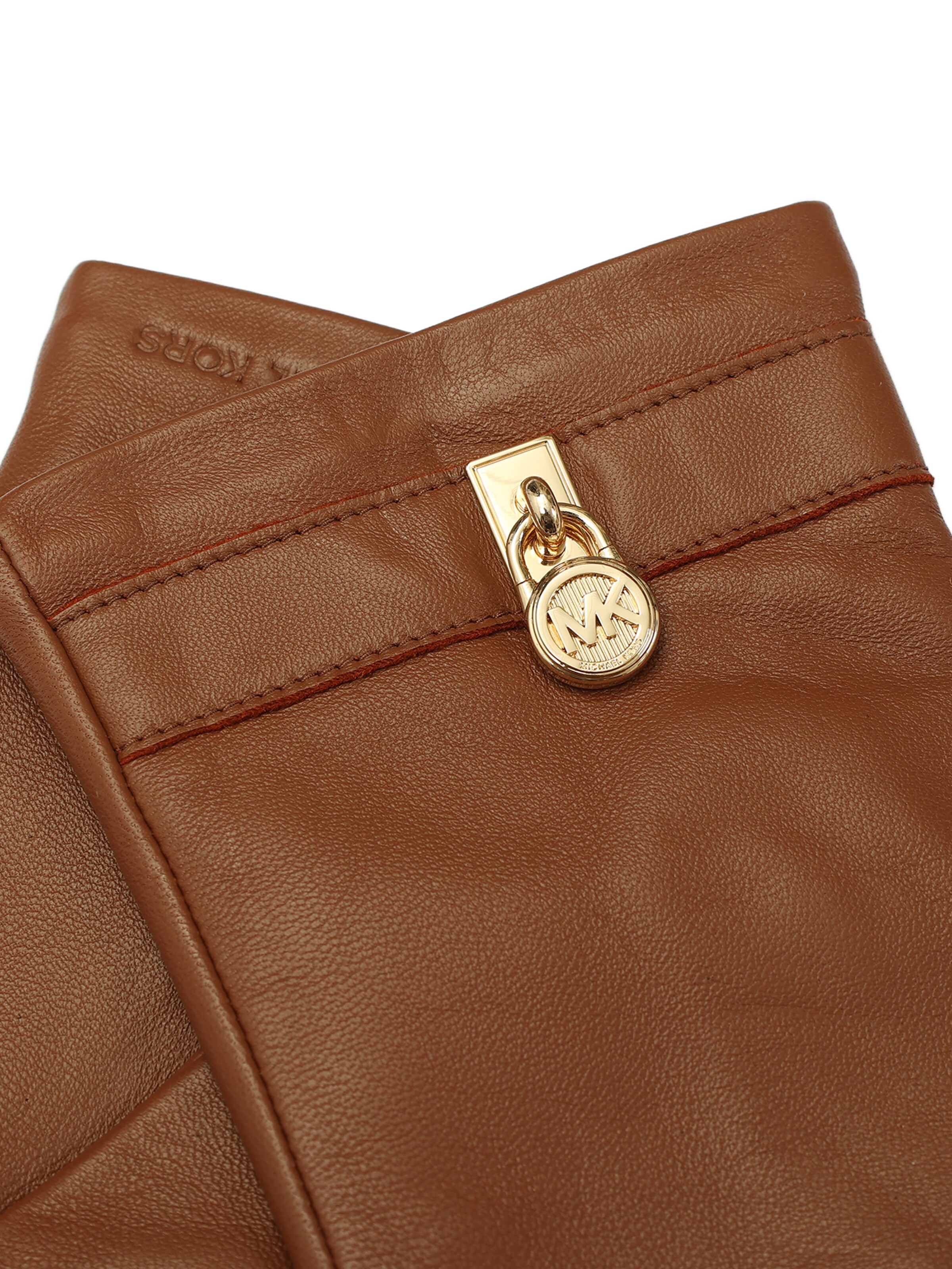 MICHAEL Michael Kors Fingerhandsker 'Hamilton' i beige
