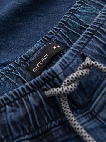 Ombre Regular Jeans in Blauw