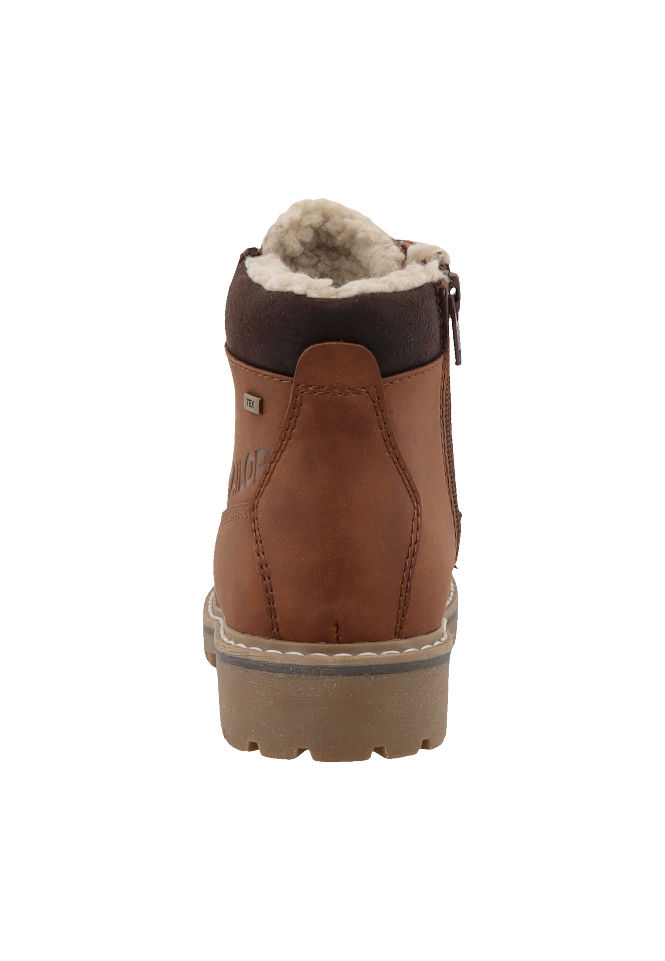 Bottes TOM TAILOR en marron