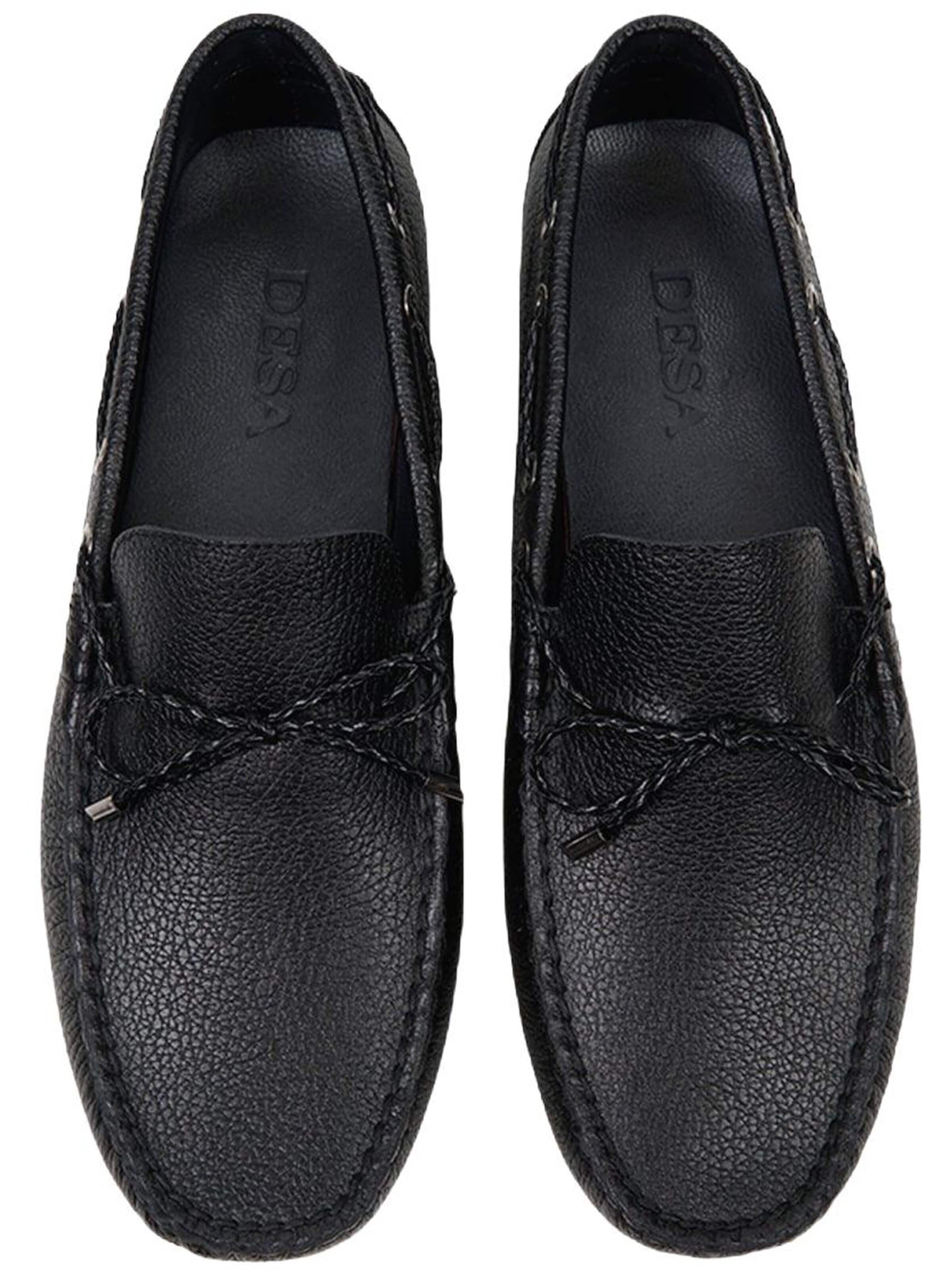 Mocassin 'Loafer' Desa en noir
