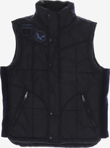 DIESEL Vest in M in Black: front