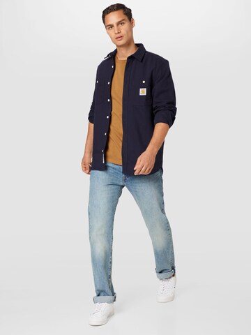 Carhartt WIP Regular fit Overhemd 'Clink' in Blauw