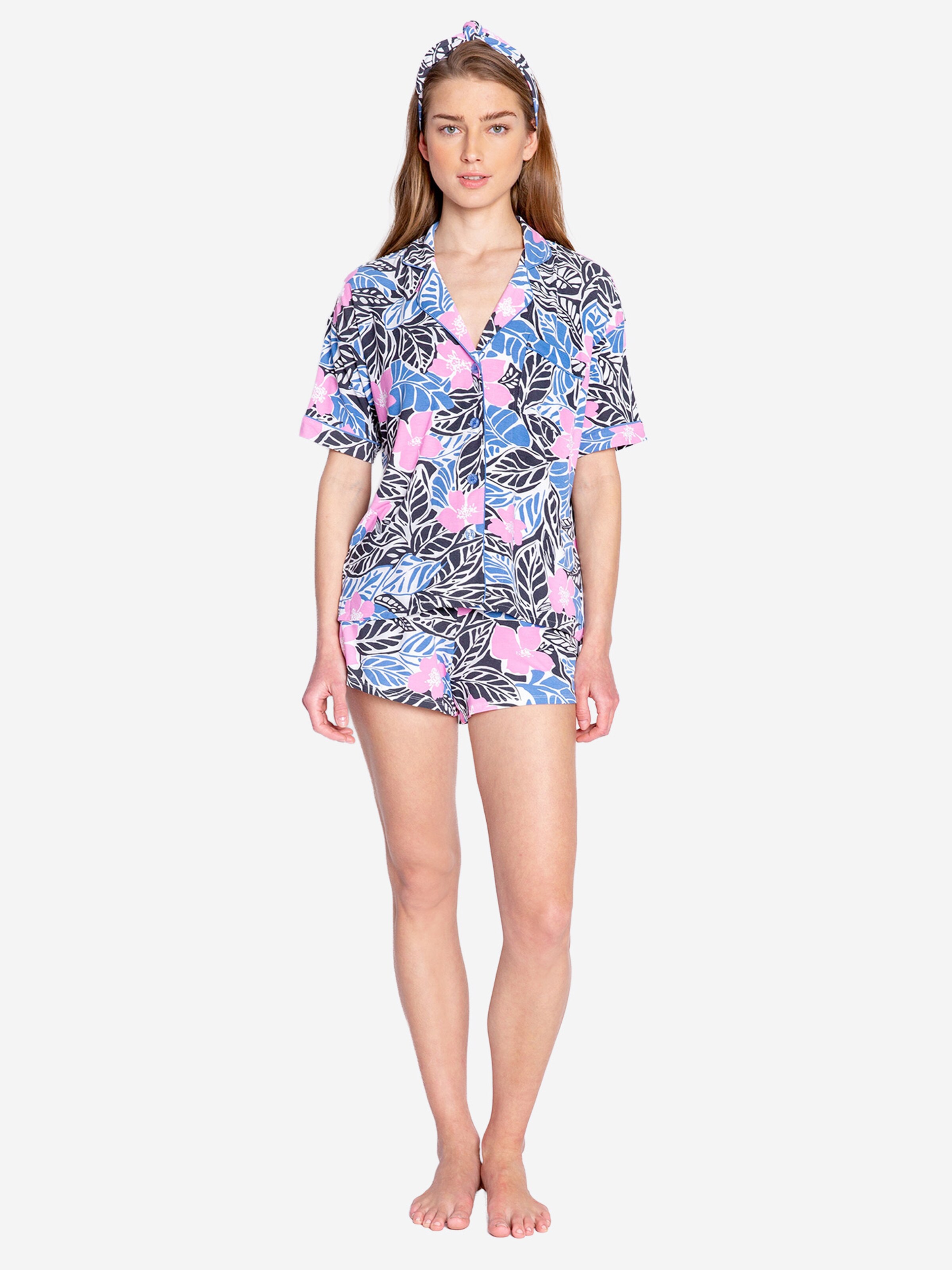 PJ Salvage Pajama ' Bali Bound ' in Blue