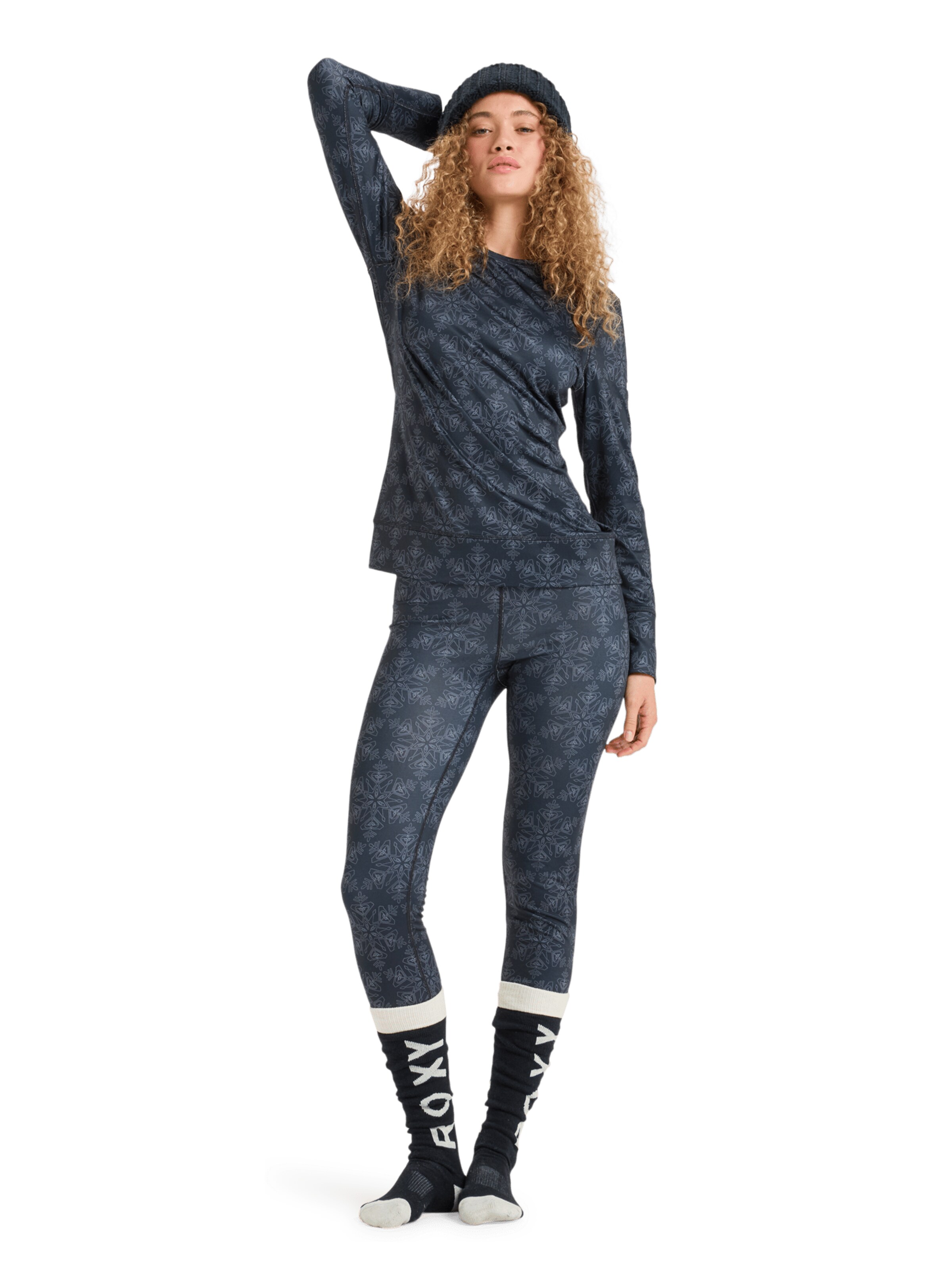 ROXY Skinny Sporthose 'Daybreak' in Schwarz
