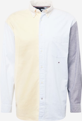 Coupe regular Chemise TOMMY HILFIGER en bleu : devant